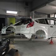 FIESTA WRC 2014 COMPOSITE BODY KIT PROTOTYPE